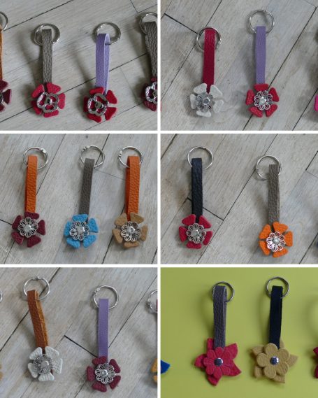 Porte-Clef en Cuir